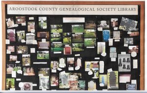 Aroostook County Headstone Display