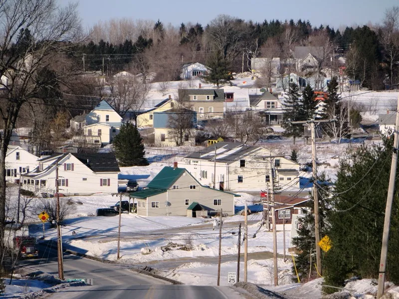 Ashland Village in Winter