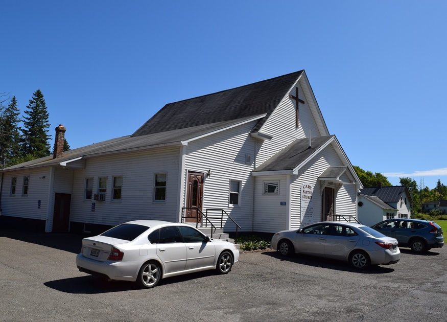Cary Baptist Church on U.S. Route 1